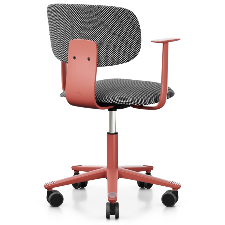 HAG Tion 2160 Bürostuhl Blush Rose - Sitz u. Rücken gepolstert - Stoff Sisu 165