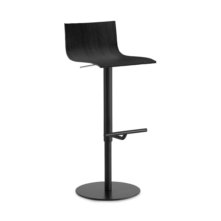Lapalma Thin Barhocker schwarz (Eiche schwarz gebeizt)