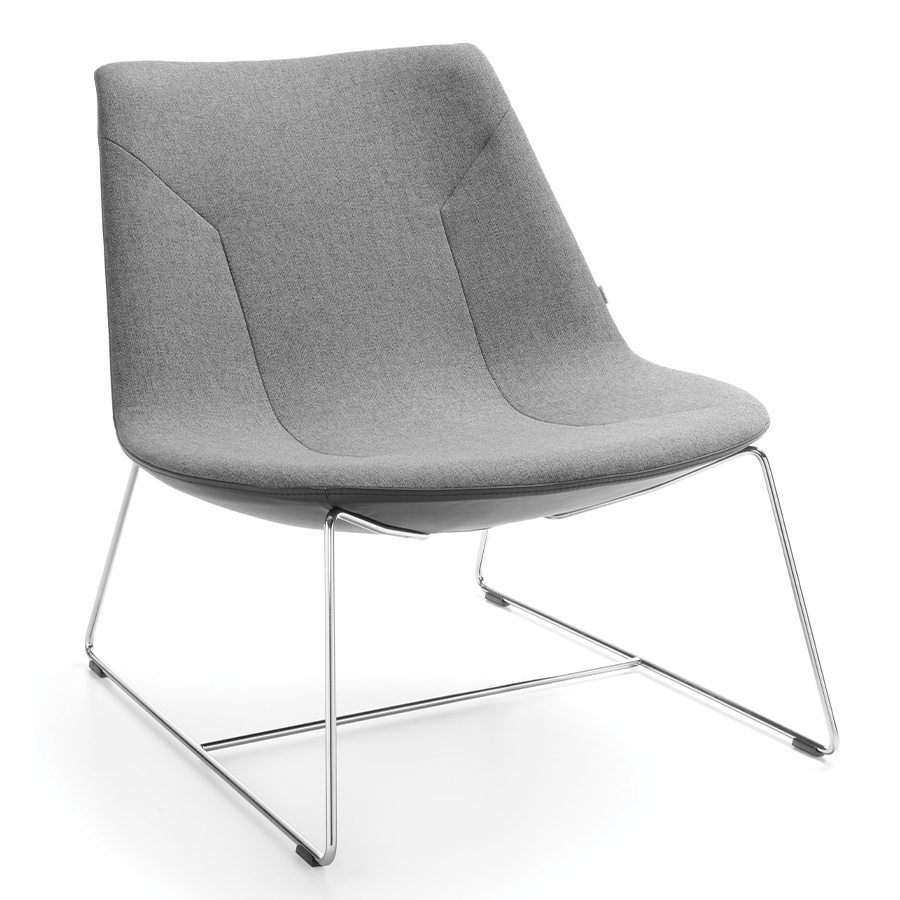 Profim Chic Lounge Sessel mit Kufengestell - Synergy LDS08