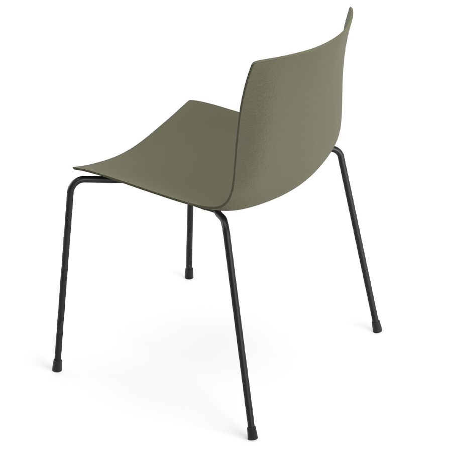 Arper CATIFA 46 0501 (RE) | einfarbig | Vierfuss | Esszimmerstuhl | Outdoor geeignet