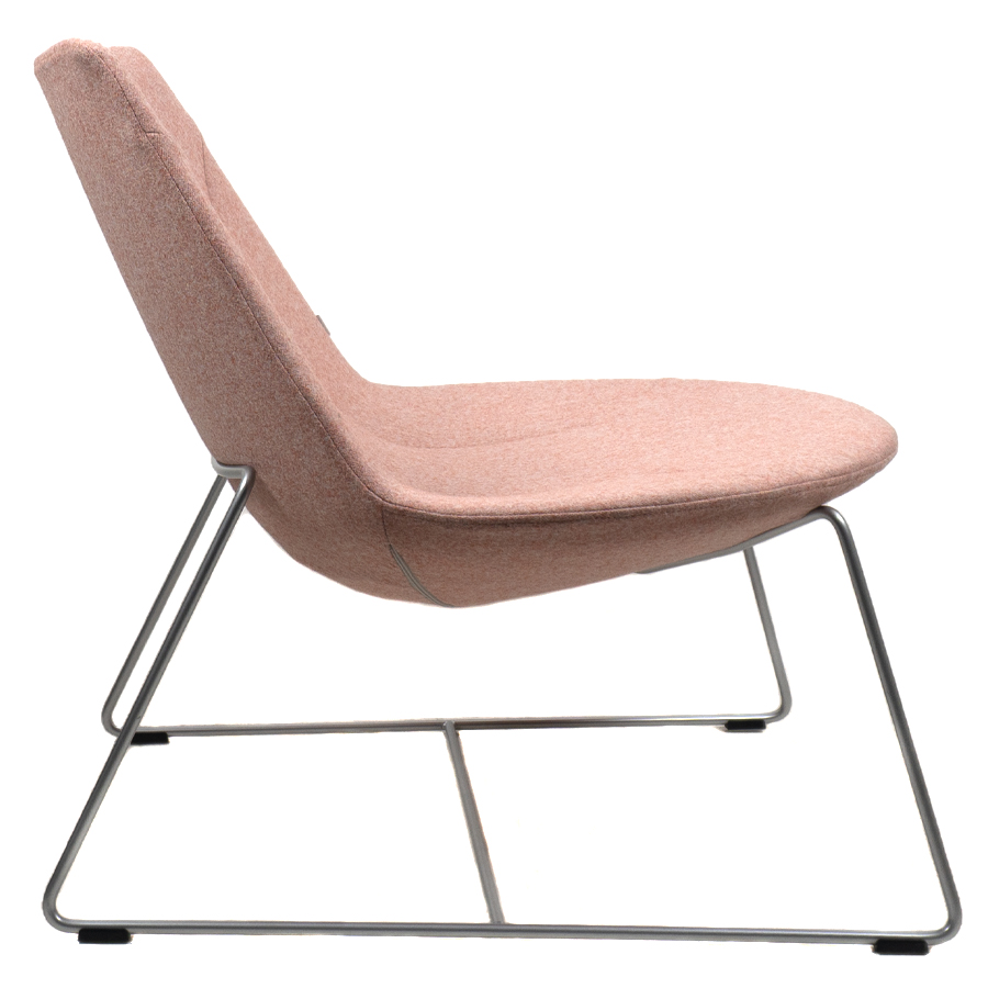 ABVERKAUF | Profim Chic Lounge Sessel | Leichte Mängel | Bezug Synergy LDS74 | Kufengestell