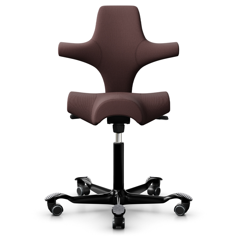HAG CAPISCO 8106 | Wollstoff Select chestnut | Gestell schwarz