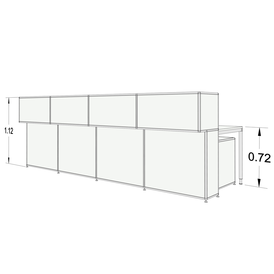 BOSSE Modul Space | Empfangstheke 10
