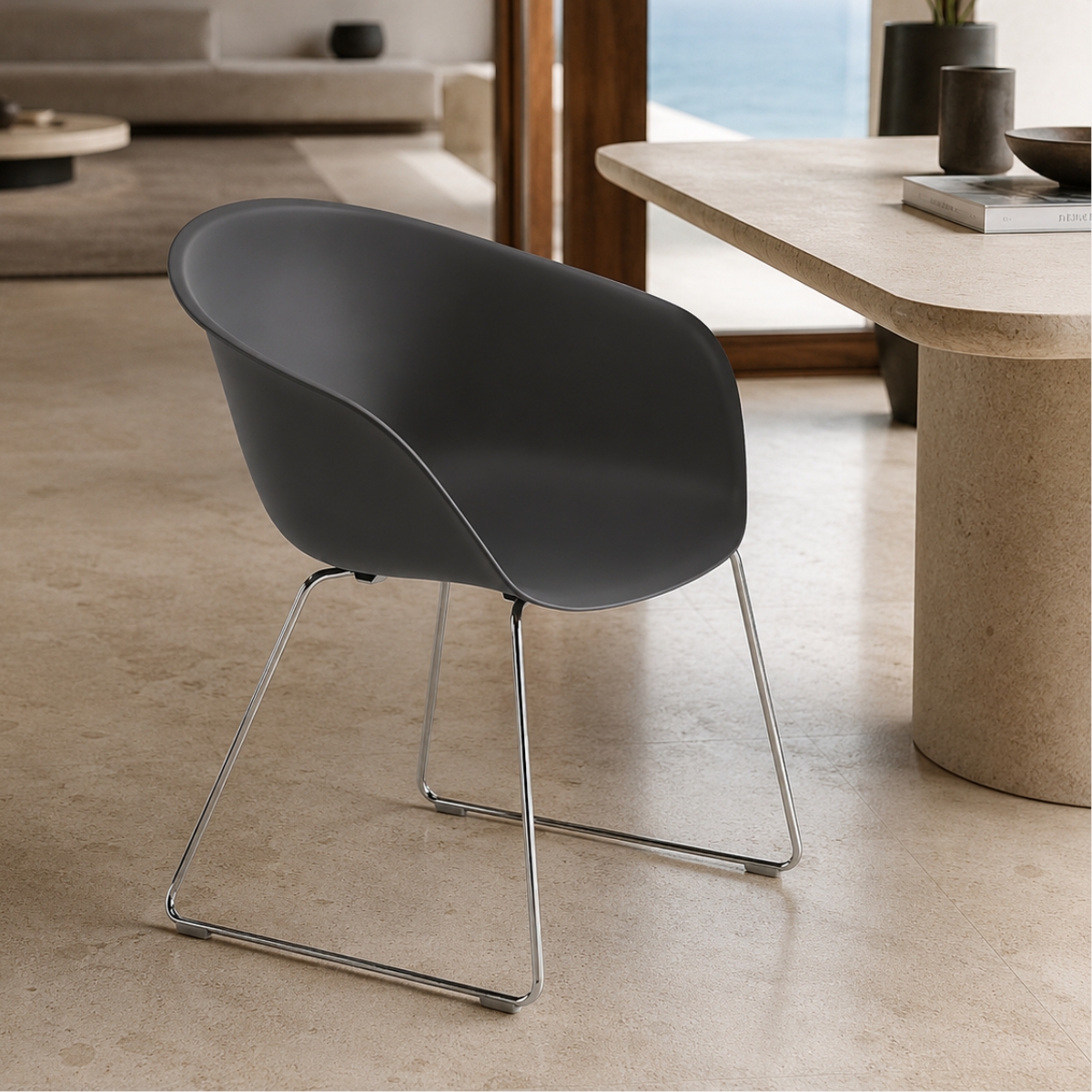 Arper DUNA 02 4201 Stuhl | Kufengestell | verschiedene Farben