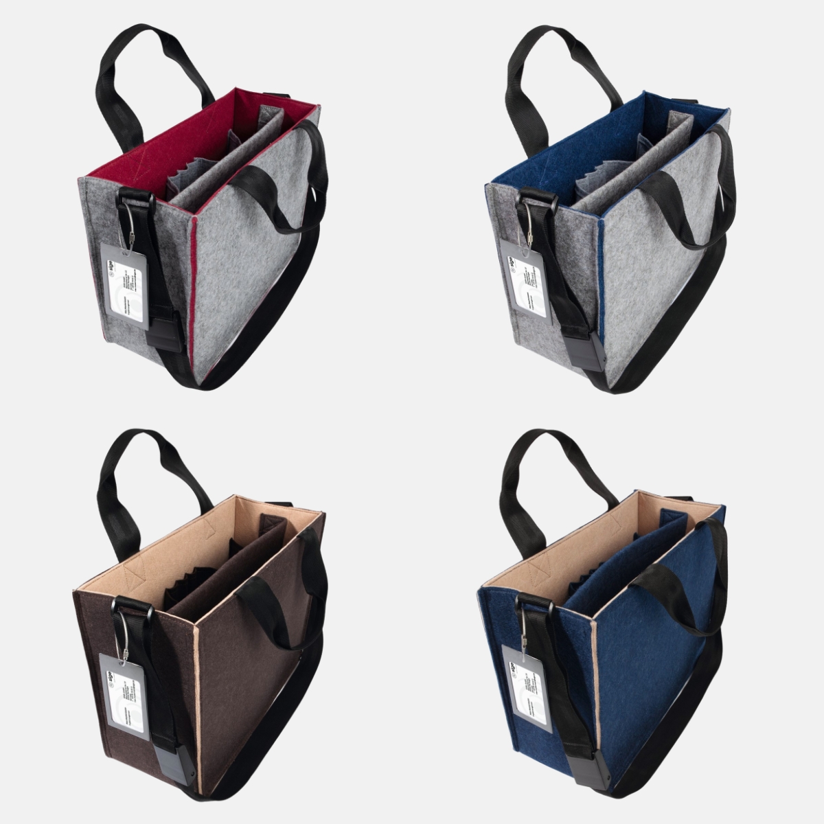 SIGEL Desk Sharing Bag Classic M bicolor_(1)