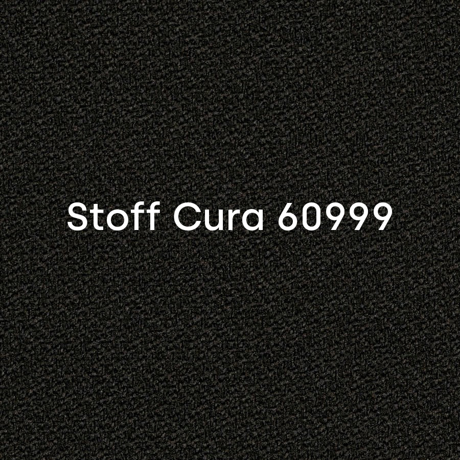 Stoffmuster Cura schwarz