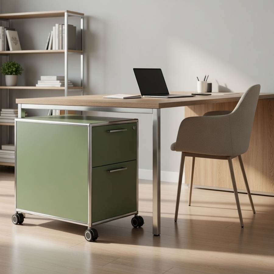 BOSSE Fast and Easy Rollcontainer 3-6 | mit Hängeregistratur | Tiefe 80 cm | Konfigurator