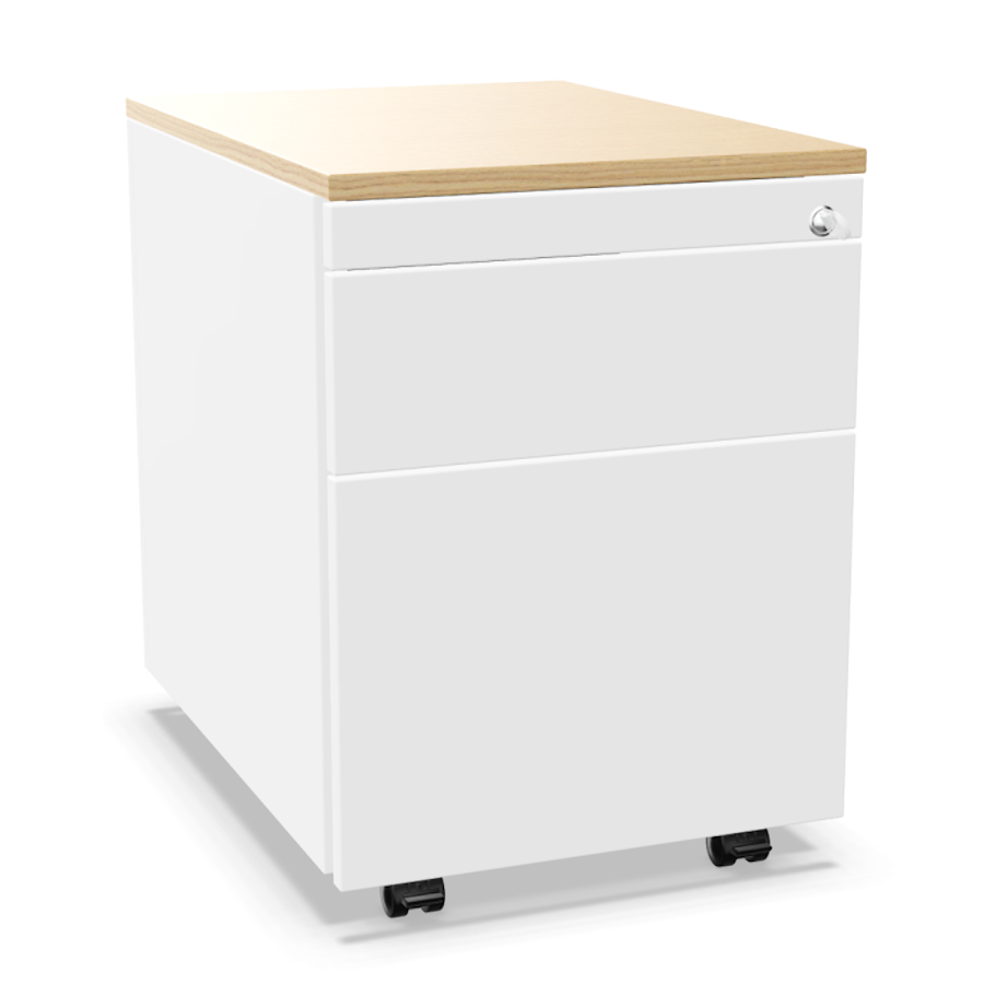 Palmberg Rollcontainer ORGA PLUS 1-3-6 mit Greifprofilen