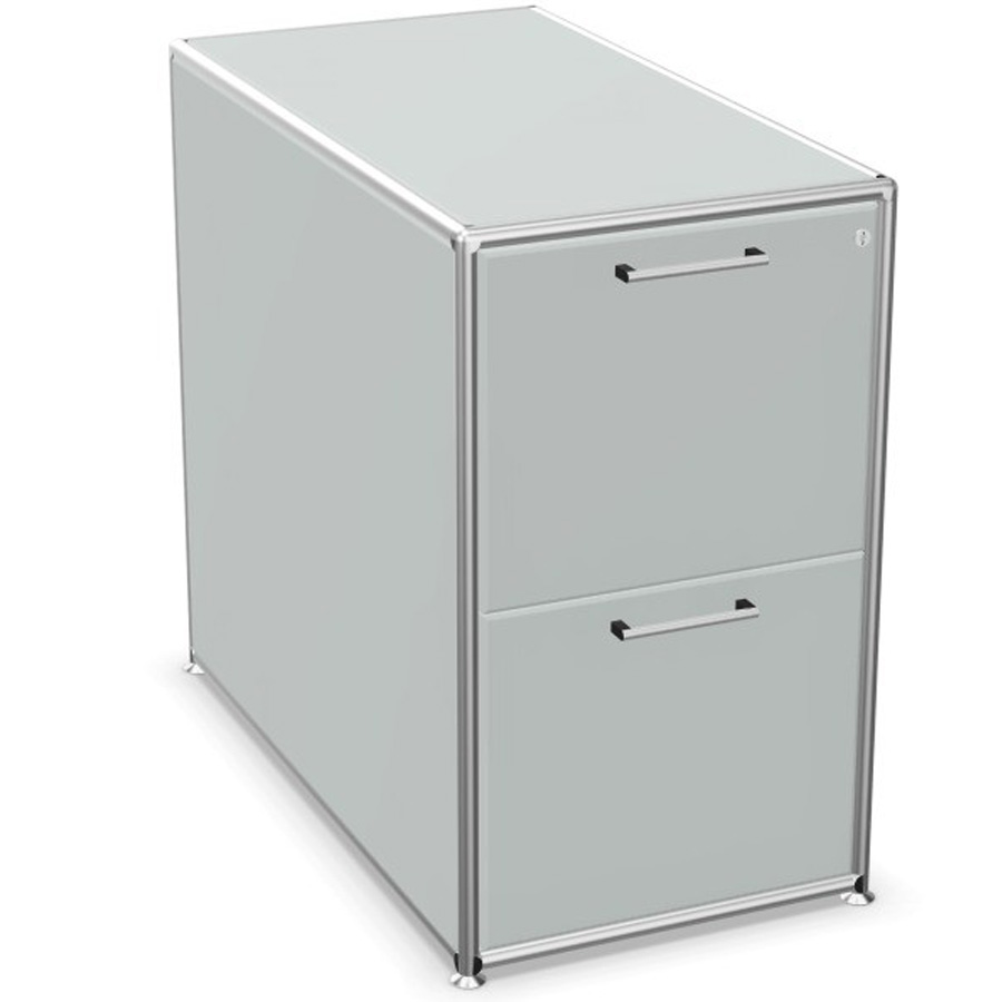 Bosse Modul Space Standcontainer in Lichtgrau Rahmen Chrom