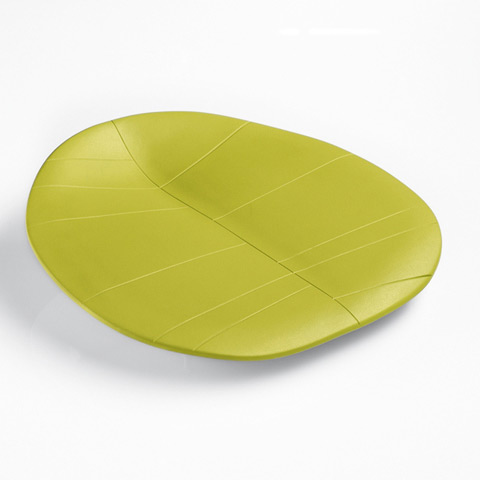 Leaf Kissen Polyurethan grün