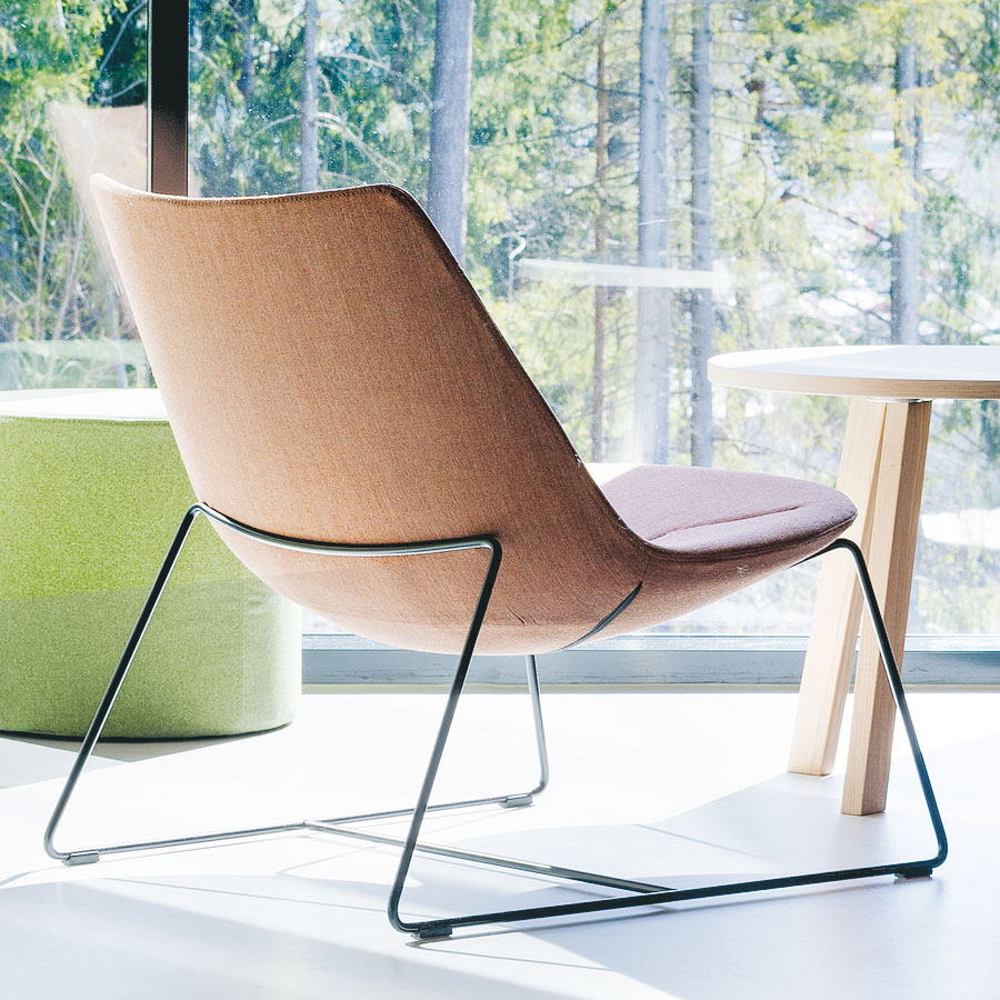 Profim Chic Lounge Sessel mit Kufengestell - Synergy LDS73
